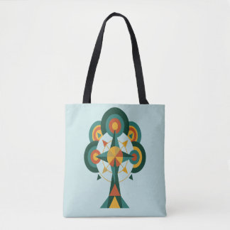 Baum des Lebens Boho-Mandala-Kunst Tasche