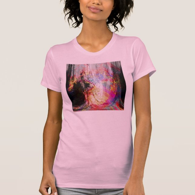 "Baum des Lebens" die Kunst-Spitze der Frauen T-Shirt (Vorderseite)
