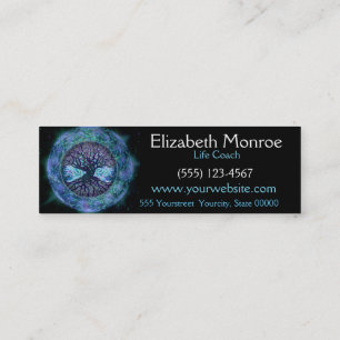 Baum des Lebens durch Amelia Carrie Mini Visitenkarte