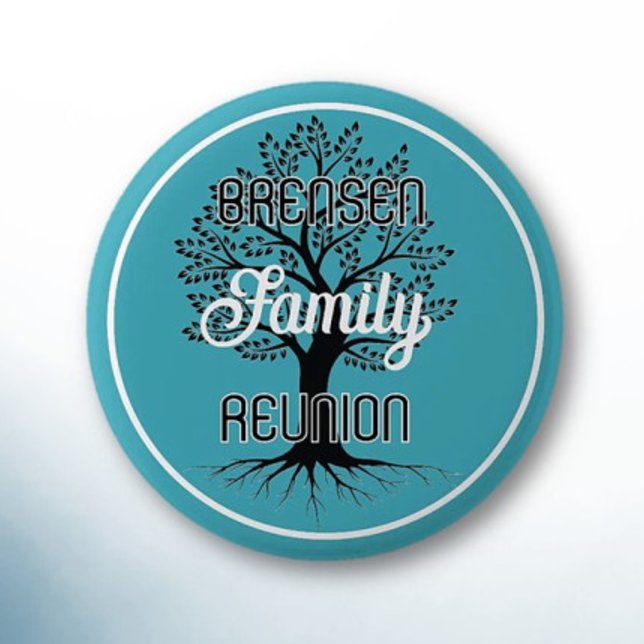 Baum des Lebens! Familientreffen-Button Button (Von Creator hochgeladen)