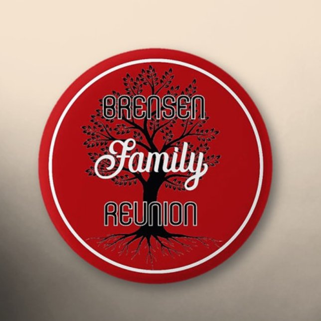 Baum des Lebens! Familientreffen-Button Button (Von Creator hochgeladen)