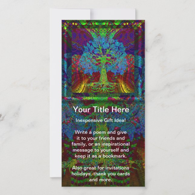 Baum des Lebens grenzenlose Begeisterung (Vorderseite)