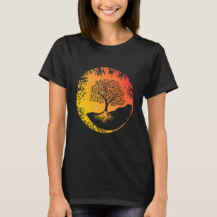 Baum des Lebens Keltischer Wikinger Yoga Keltisch T-Shirt