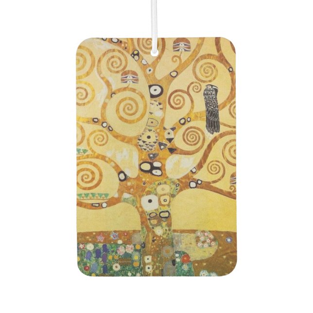 Baum des Lebens, Klimt Autolufterfrischer (Vorderseite)