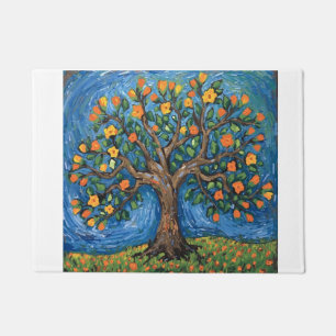 Baum des Lebens Kunstwerk, keltisch Fußmatte