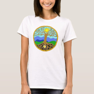 Baum des Lebens Mandala T-Shirt