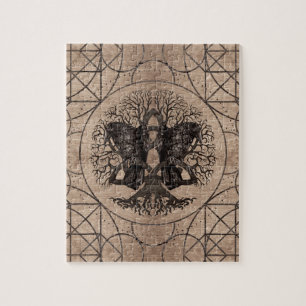 Baum des Lebens - mit hölzerner Beschaffenheit de