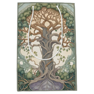 Baum des Lebens Mittlere Geschenktüte