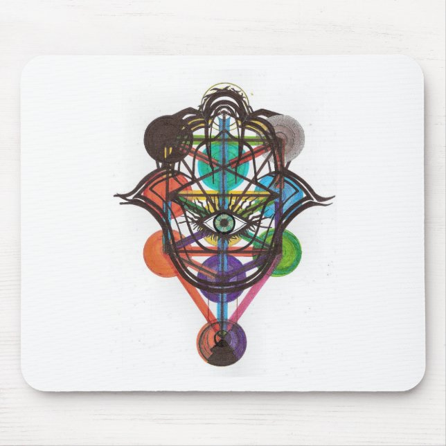 Baum des Lebens Mousepad (Vorne)
