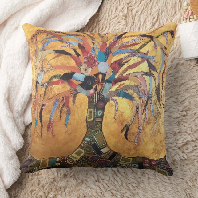 BAUM DES LEBENS PILLOW KISSEN (Decke)