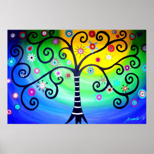 BAUM DES LEBENS POSTER