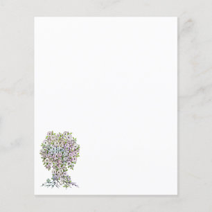 Baum des Lebens - Spiralen Blätter Obst 1