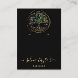 Baum des Lebens Spiritueller Baum Bio Visitenkarte