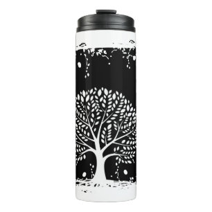 Baum des Lebens Splatter-Reisebecher Thermosbecher
