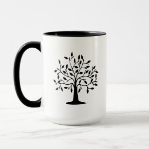 Baum des Lebens - Tasse mit Innenfarbe - Lebensbau