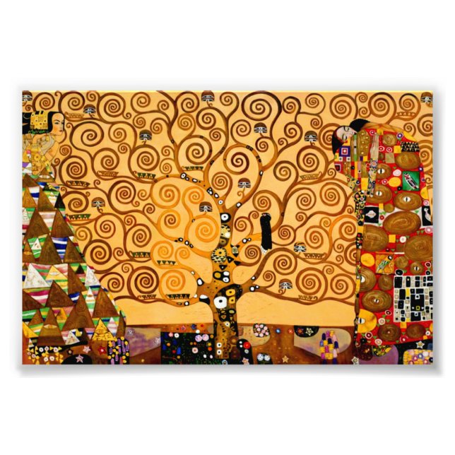 Baum des Lebens von Gustav Klimt Kunst, Kultur Fotodruck (Vorne)
