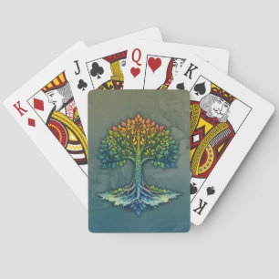 Baum des Lebens - Wandelndes Morgenlicht  Spielkarten