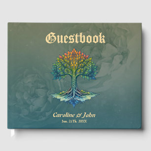 Baum des Lebens - Wandelndes Morgenrot Gästebuch