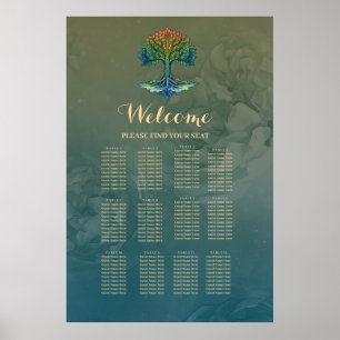 Baum des Lebens - Wandelndes Morgenrot Poster