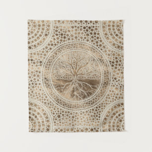 Baum des Lebens - Yggdrasil- Wandteppich