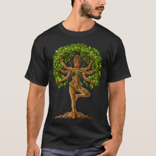 Baum des Lebens Yoga T-Shirt