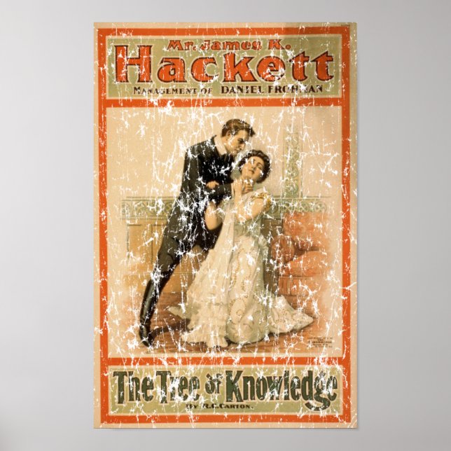 Baum des Wissens 1898 - Not leidend Poster (Vorne)