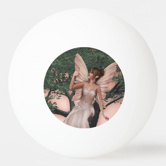 Baum-Fee Tischtennisball (Vorderseite)