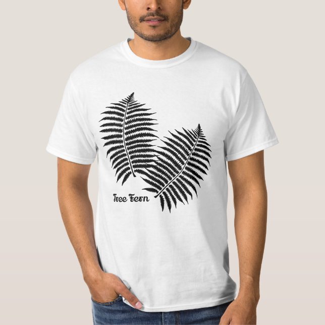 Baum Fern Shirt, Pflanze Liebhaber Shirt (Vorderseite)