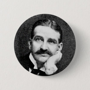 Baum ~ Frank Lyman Schriftsteller Zauberer von Oz Button