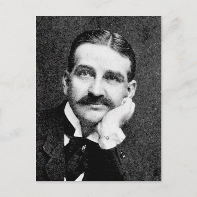 Baum ~ Frank Lyman Writer Wizard von Oz Postkarte (Vorderseite)