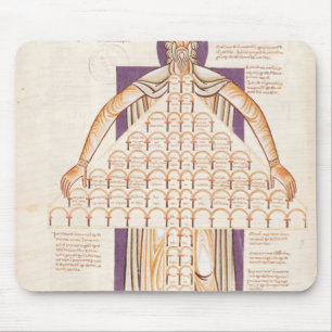 Baum Frau-354 fol.256v der Blutsverwandtschaft Mousepad