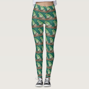 Baum Frog Painting Leggings