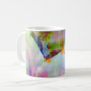 Baum Frog und Lily Kaffeetasse