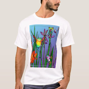 Baum-Frosch-Garten T-Shirt