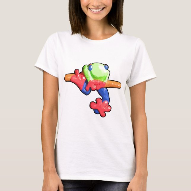 Baum-Frosch T-Shirt (Vorderseite)