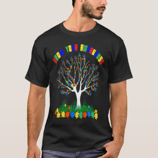 Baum für Autismus-Bewusstsein Für Kinder mit Autis T-Shirt