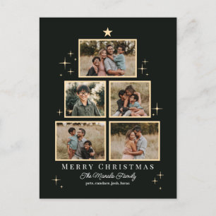 Baum Gallery Editable Color Holiday Card Postkarte