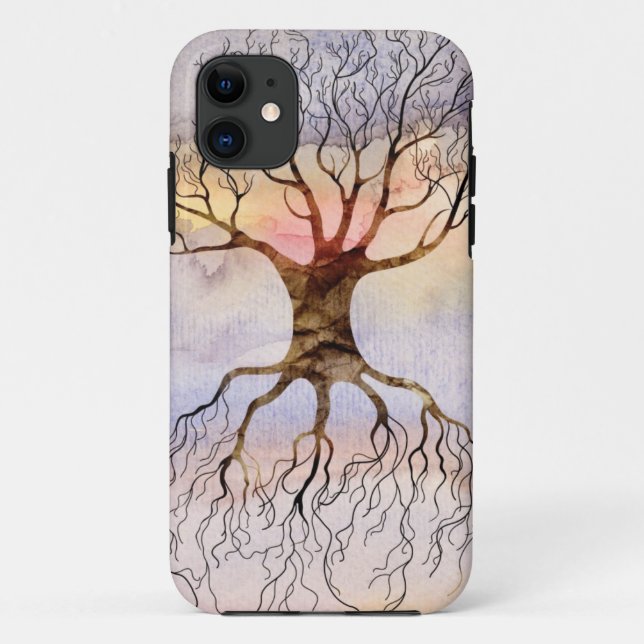 Baum gegen Himmel Case-Mate iPhone Hülle (Rückseite)