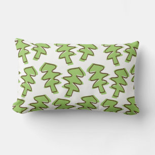 Baum gemustert lendenkissen