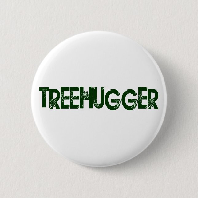Baum Hugger Button (Vorderseite)