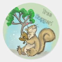 Baum Hugger! Eichhörnchen