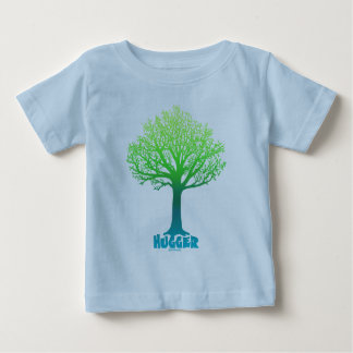 Baum Hugger grüner Regenbogen Baby T-shirt
