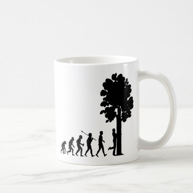 Baum Hugger Kaffeetasse (Rechts)