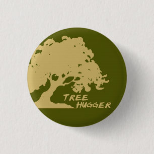 Baum Hugger Knopf Button