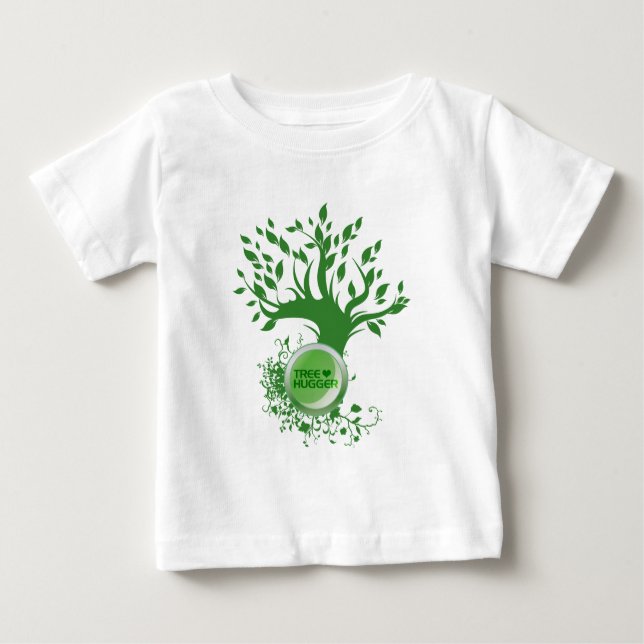 Baum Hugger Liebe Baby T-shirt (Vorderseite)