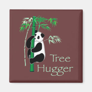 Baum Hugger Panda Magnet