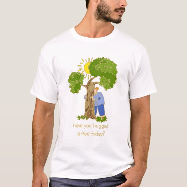 Baum hugger T - Shirt (Vorderseite)
