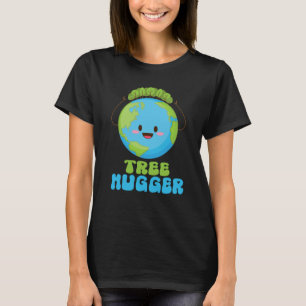 Baum Hugger Vintag Retro Natur Umweltohr T-Shirt