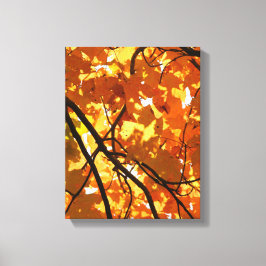 Baum im Herbst Leinwanddruck