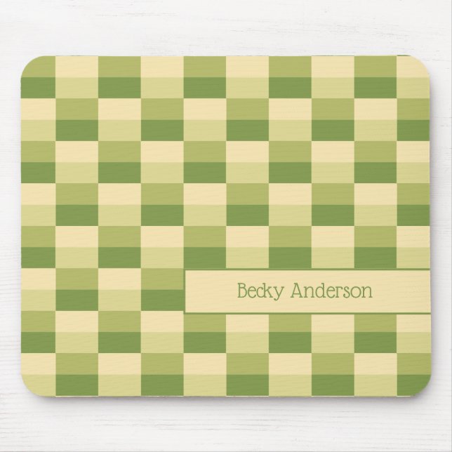 Baum in den Wüstenfarben Mousepad (Vorne)